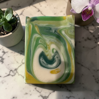 Aqua Whisper Luxury Handmade Soap Bar - Marine Citrus & Soft Woods