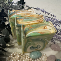 Aqua Whisper Luxury Handmade Soap Bar - Marine Citrus & Soft Woods