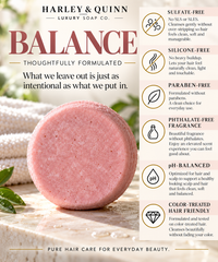 Strand Theory Balance Luxury Shampoo Bar – Citrus, Coconut Cream & Driftwood