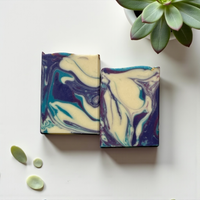 Black Tuxedo Luxury Handmade Soap Bar - Bergamot & Silver Fir