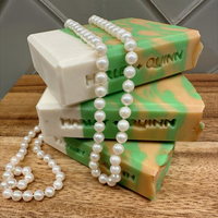Coconut Lime Verbena Luxury Handmade Soap Bar - Citrus Verbena & Coconut