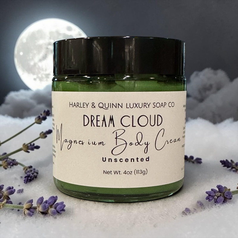 Dream Cloud Luxury Magnesium Body Cream - Lightweight & Non-Greasy