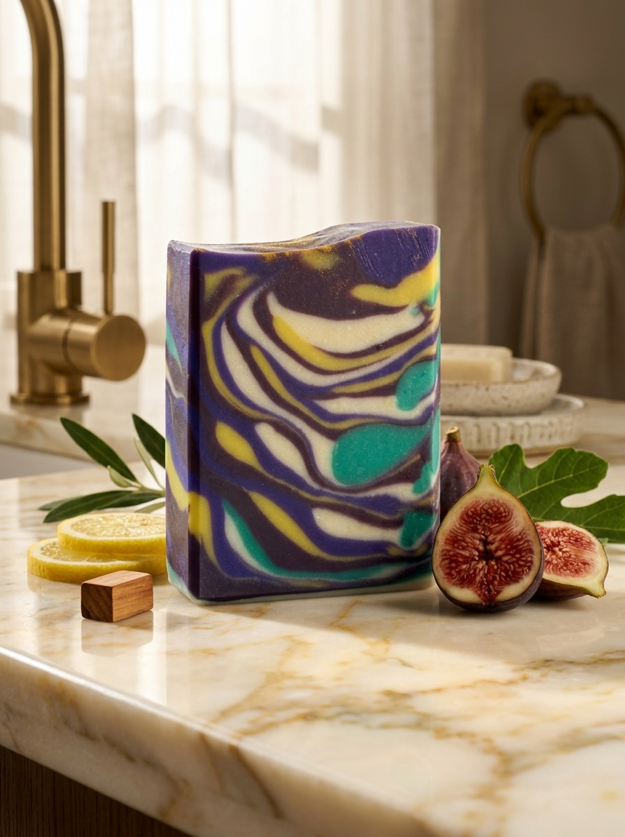 Fig & Co.-Rich Fig, Amber & Sandalwood Soap Bar
