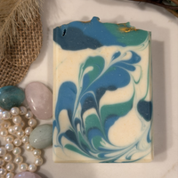 Golden Tropics Luxury Handmade Soap Bar - Pineapple, Mango & Coconut Cream