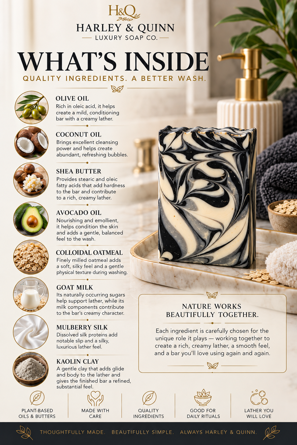 Perfect Luxury Handmade Soap Bar - Grapefruit, Bergamot & Cedarwood