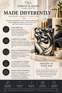 Perfect Luxury Handmade Soap Bar - Grapefruit, Bergamot & Cedarwood