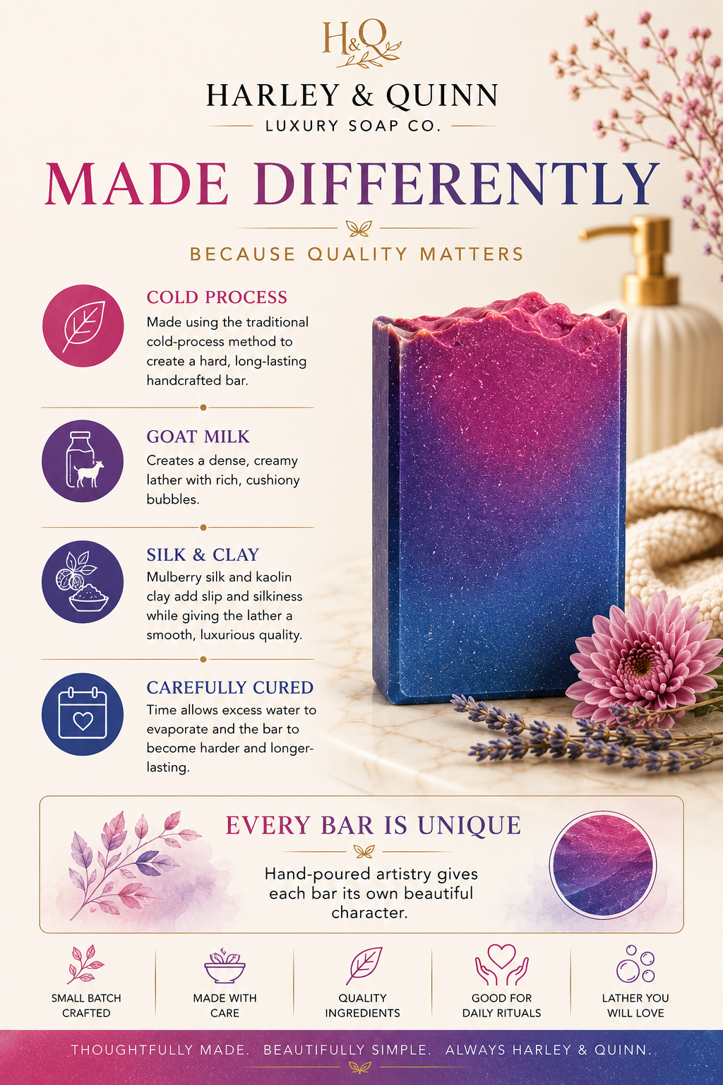 Pink Mimosa-Golden Mimosa, Cardamom & Sandalwood Soap Bar