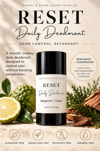 RESET Daily Deodorant | Aluminum-Free Deodorant Stick