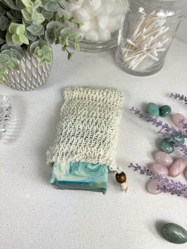 Sisal Soap Saver Pouch