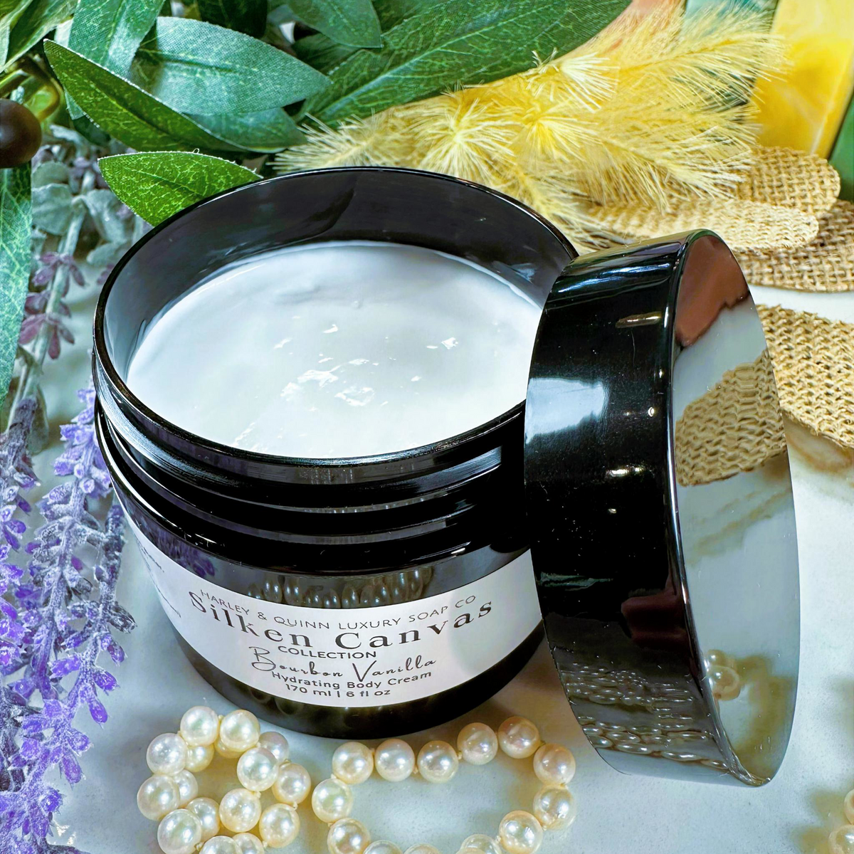 Silken Canvas Hydrating Body Cream – Bourbon Vanilla