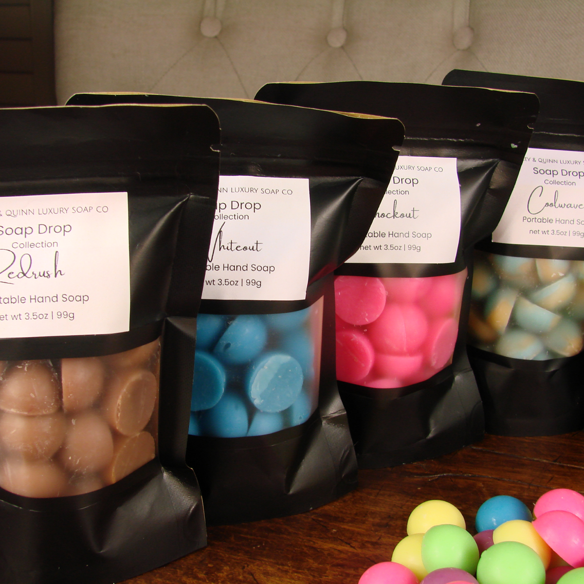 Soap Drops - Luxury Single Use Soaps