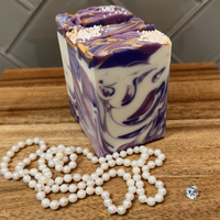 Sweet Berry Vanilla Luxury Handmade Soap Bar - Black Raspberry, Plum & Vanilla