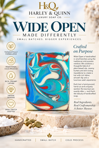 Wide Open-Sea Salt, Cardamom & Amber Soap Bar